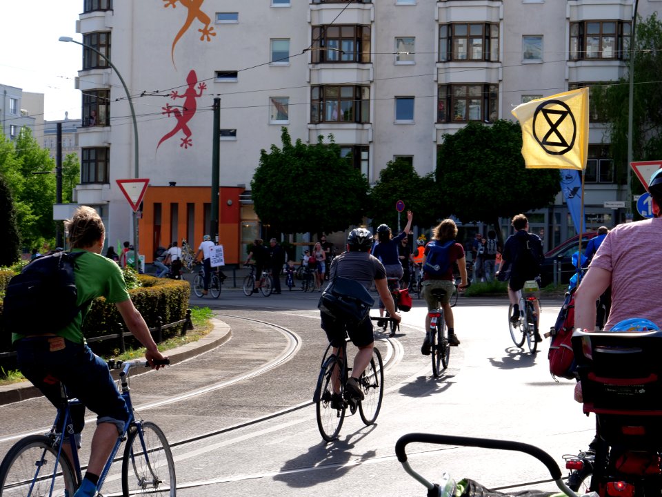 Extinction Rebellion protest Berlin 26-04-2019 11