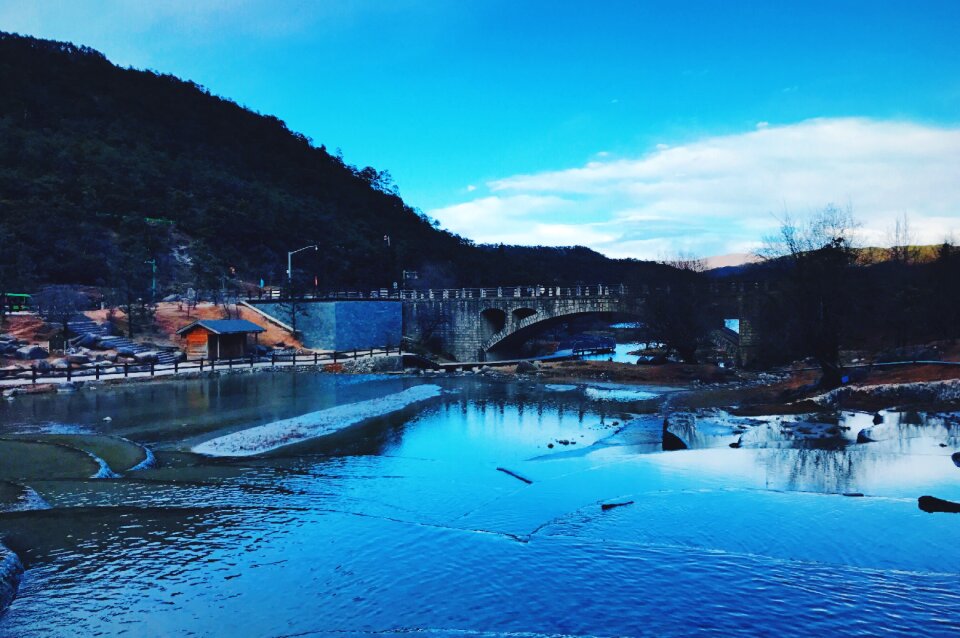 The water scenery the scenery