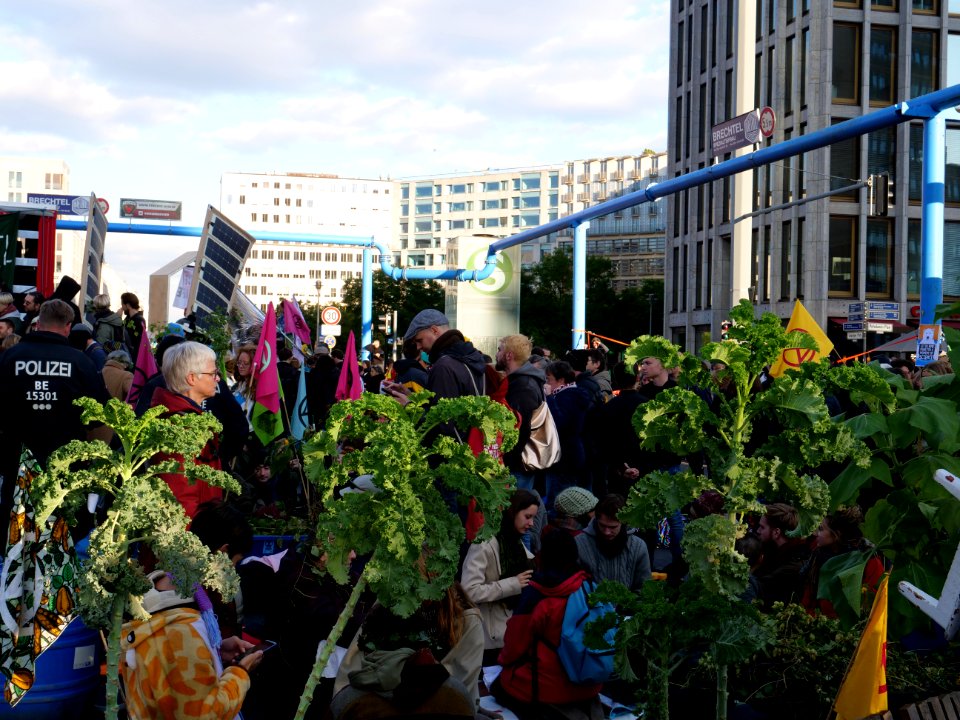 Extinction Rebellion blockade Potsdamer Platz 2019-10-07 73