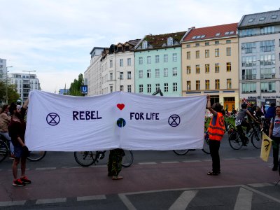 Extinction Rebellion protest Berlin 26-04-2019 21