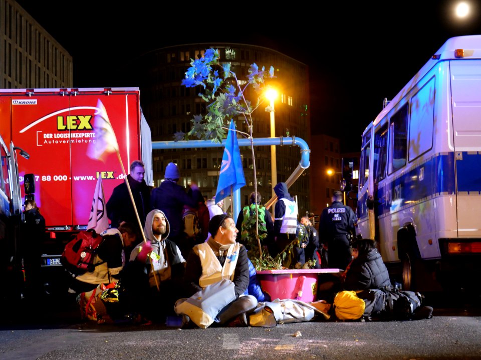 Extinction Rebellion blockade Potsdamer Platz 2019-10-07 168