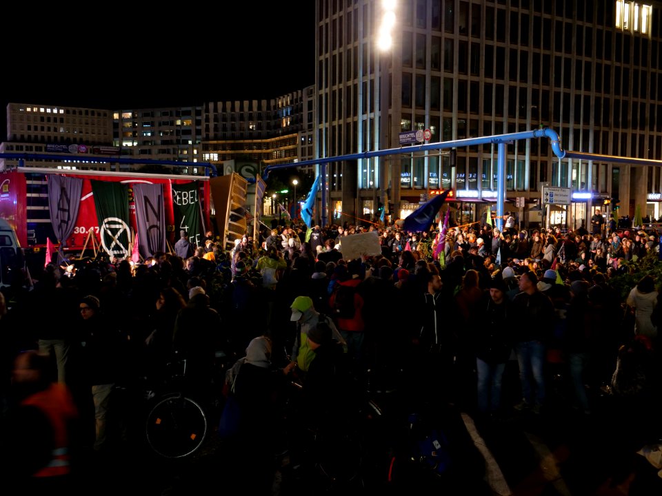 Extinction Rebellion blockade Potsdamer Platz 2019-10-07 148