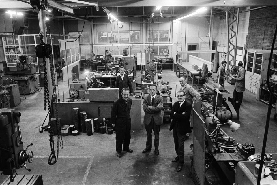 Ex-werknemers blikfabriek Thomassen en Drijver-Verblifa, Krommenie, Gereedschap, Bestanddeelnr 924-0592