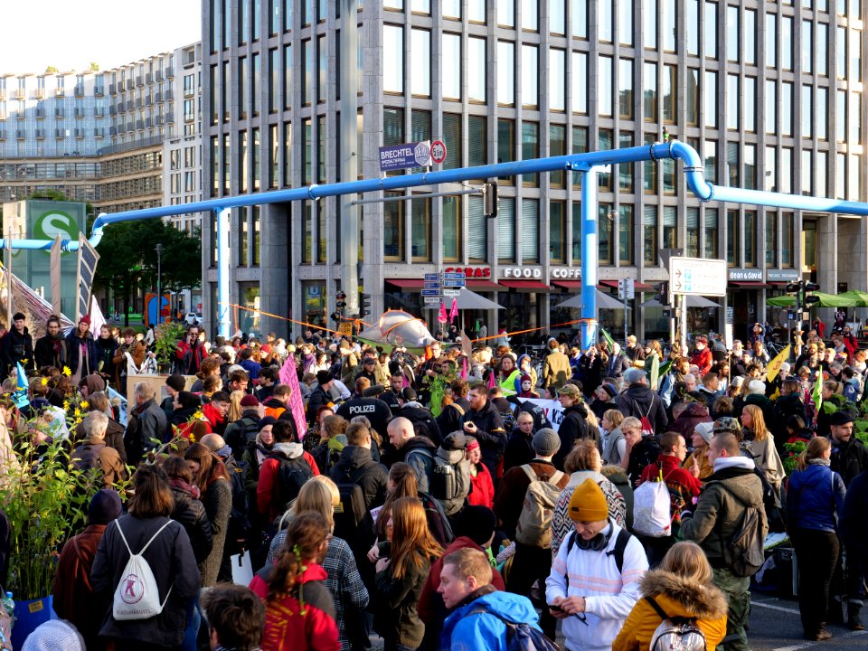 Extinction Rebellion blockade Potsdamer Platz 2019-10-07 51