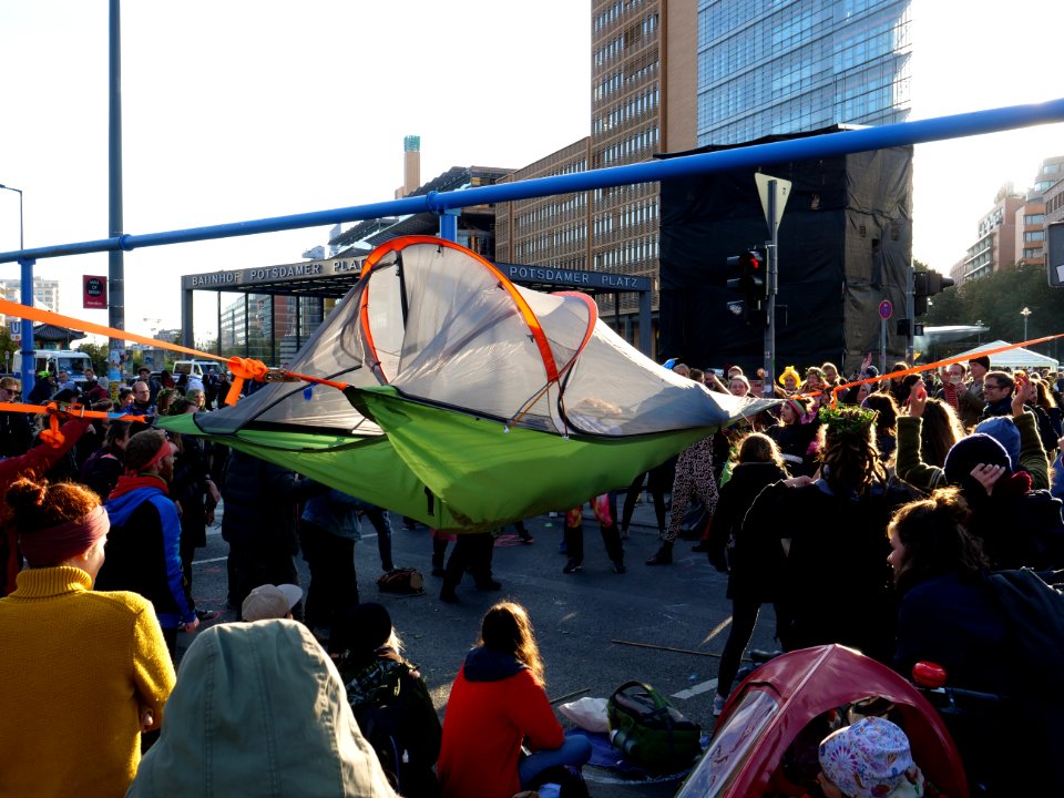Extinction Rebellion blockade Potsdamer Platz 2019-10-07 61