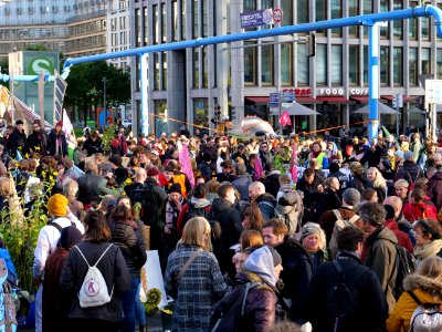 Extinction Rebellion blockade Potsdamer Platz 2019-10-07 53