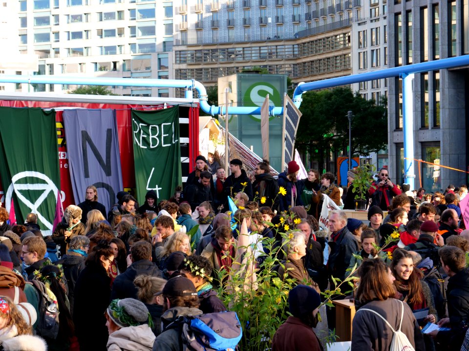 Extinction Rebellion blockade Potsdamer Platz 2019-10-07 47
