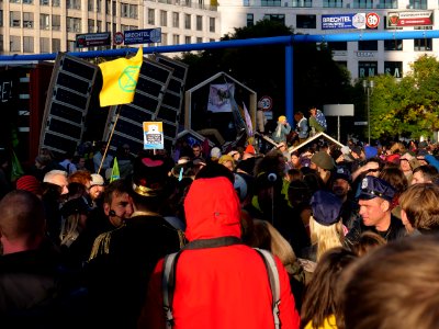 Extinction Rebellion blockade Potsdamer Platz 2019-10-07 57
