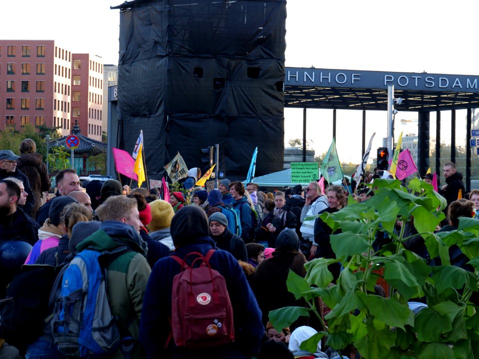 Extinction Rebellion blockade Potsdamer Platz 2019-10-07 95