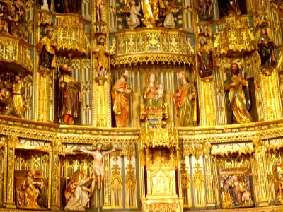 Ezcaray - Iglesia de Santa María la Mayor, retablo mayor 3