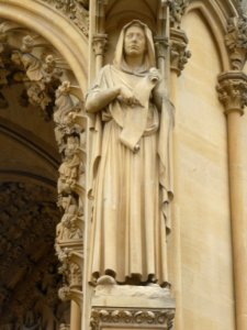 Exterior sculptures of Cathédrale Saint-Étienne de Metz 60