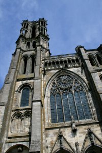 External view of the Laon cathedral 2007-05-06-08
