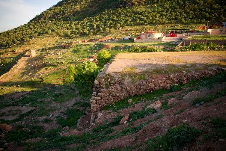 Exterior views of Khani Ezid in Lalish