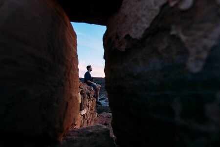 Cliff key entrance
