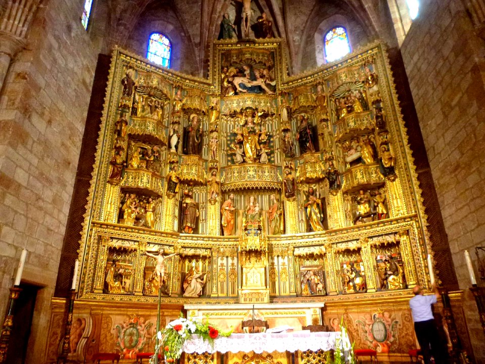 Ezcaray - Iglesia de Santa María la Mayor, retablo mayor 5