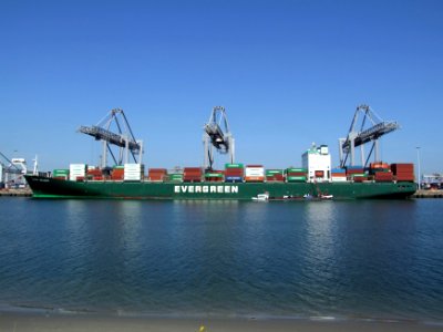 Ever Deligth p2, at the Amazone harbour, Port of Rotterdam, Holland 10-Sep-2006