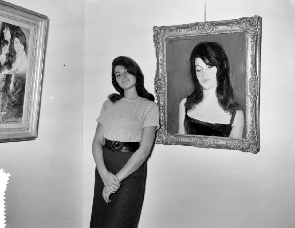 Eve 1960 in Amsterdam ( Maria Calvi ), Bestanddeelnr 911-3934