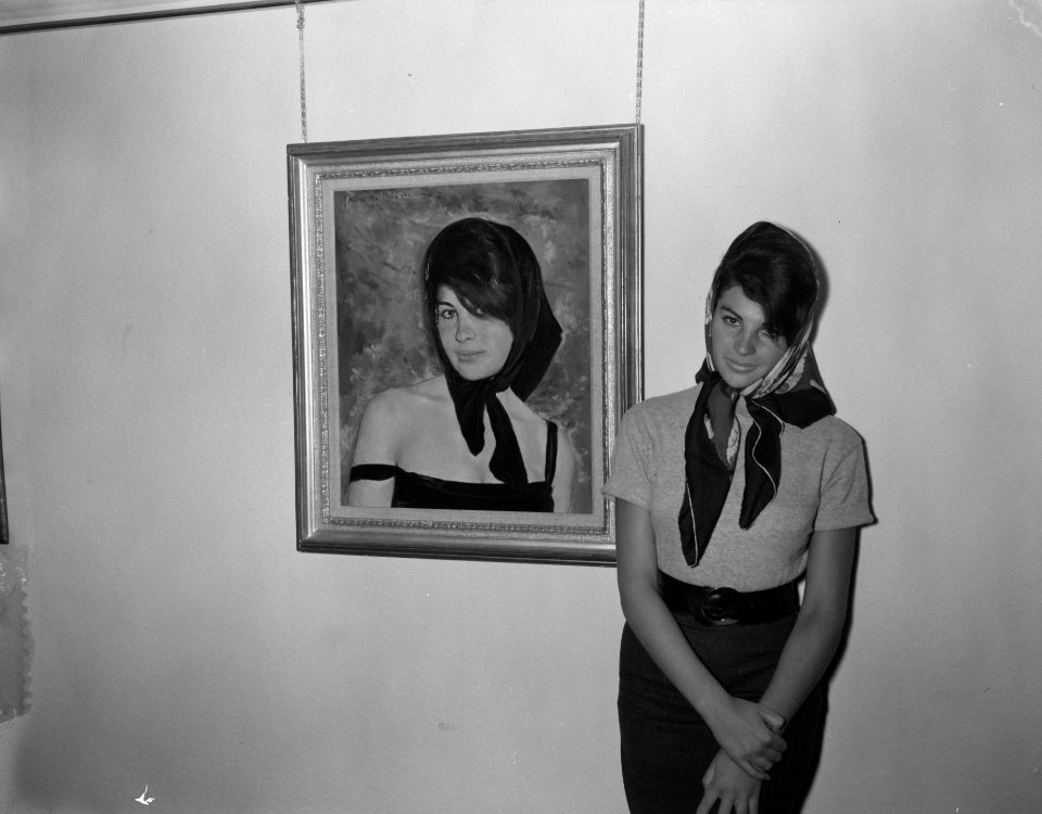 Eve 1960 in Amsterdam ( Maria Calvi ), Bestanddeelnr 911-3935