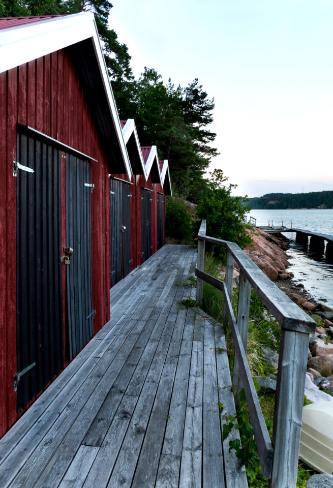Evening in Barkedal harbor 5