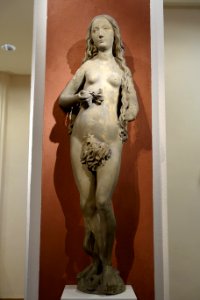 Eve by Tilman Riemenschneider, Marienkapelle Wurzburg, 1492-1493, sandstone - Mainfränkisches Museum - Würzburg, Germany - DSC04744