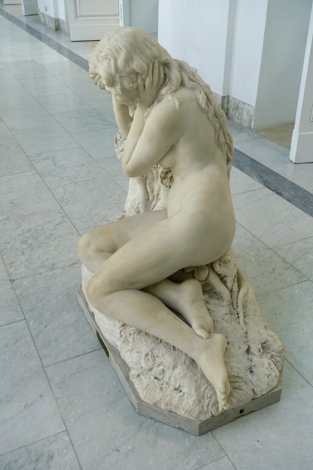 Eve After Sin, by Antonio Allegretti, 1881 - Galleria nazionale d'arte moderna - Rome, Italy - DSC05183