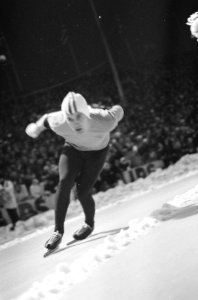 Europese Schaatskampioenschappen te Oslo, Jan Bols in aktie op de 5000 meter, Bestanddeelnr 921-0255