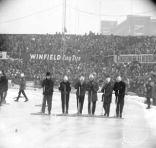 Europese Schaatskampioenschappen te Deventer, baanvegers, Bestanddeelnr 918-7116