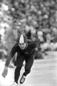 Europese Schaatskampioenschappen te Oslo, Chagin in aktie, Bestanddeelnr 921-0293