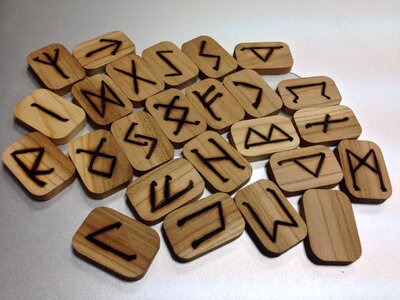 Runes rune set runic magic