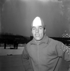 Europese Schaatskampioenschappen te Deventer, Rudi Liebrechts (kop), Bestanddeelnr 918-7100