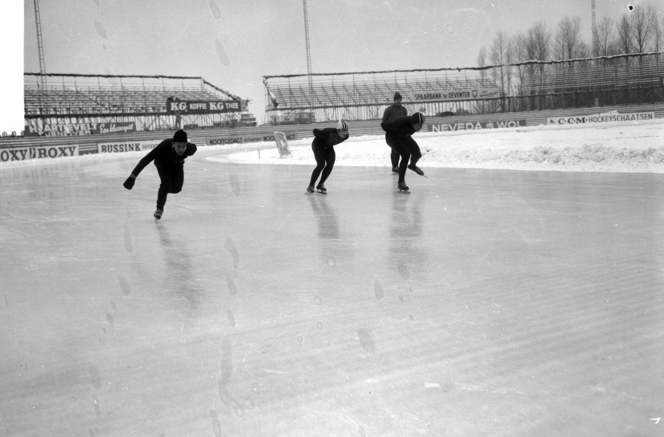 Europese schaatskampioenschappen te Deventer, de Russen in aktie, Bestanddeelnr 918-6911