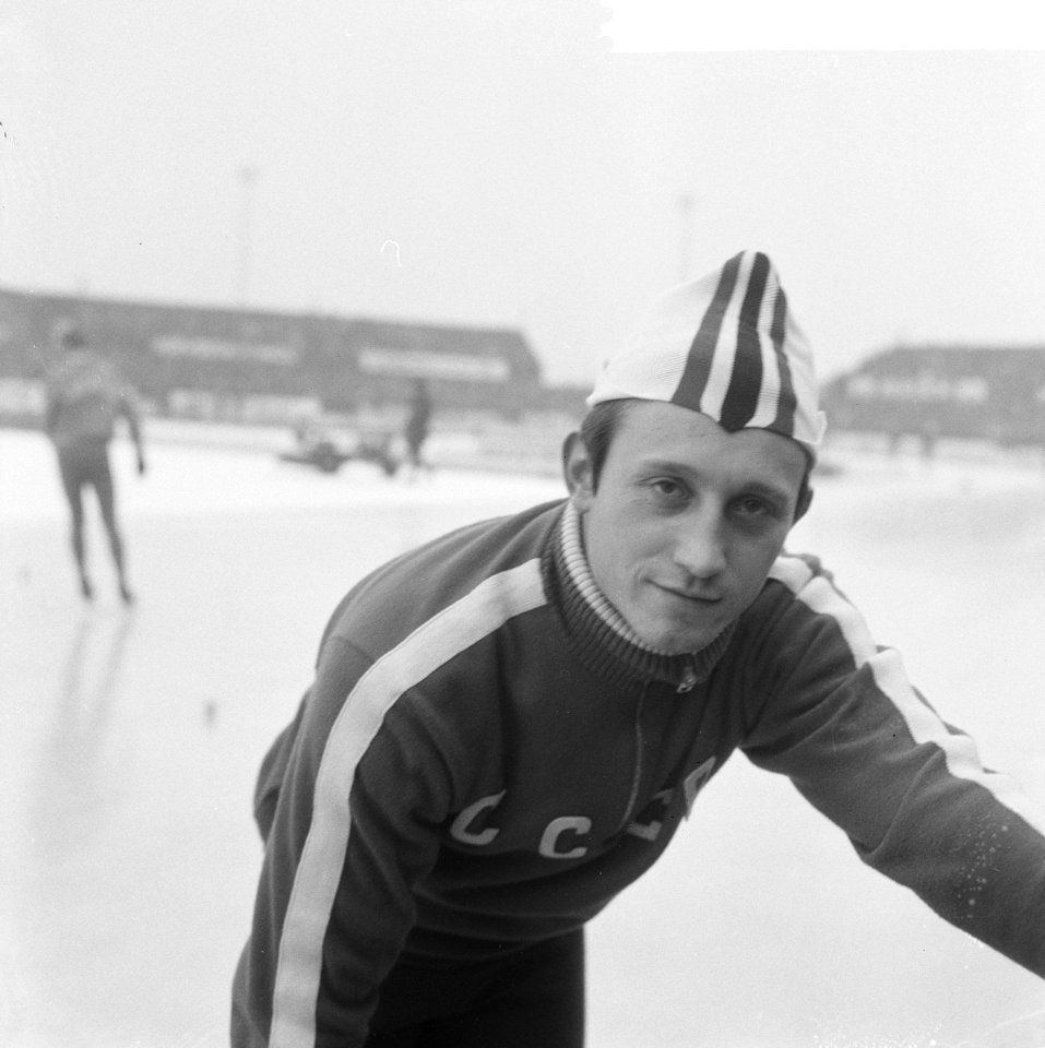 Europese Schaatskampioenschappen te Deventer, de Rus Kapl (kop), Bestanddeelnr 918-7097