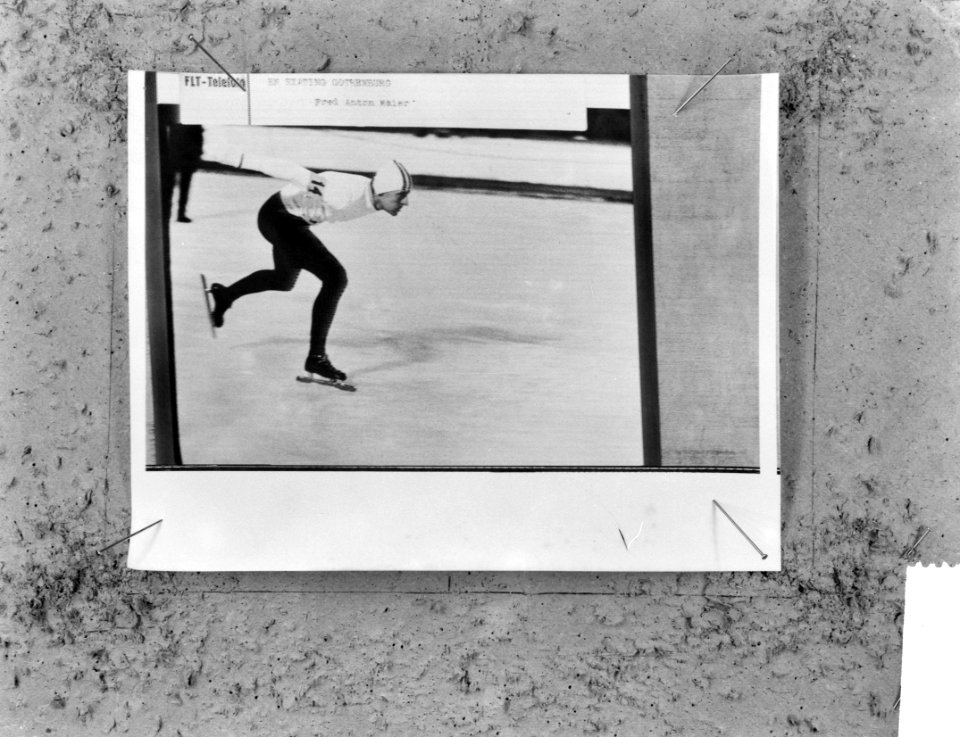 Europese schaatskampioenschappen te Gotenburg, de Noorse rijder Fred Anton Maier, Bestanddeelnr 917-3917