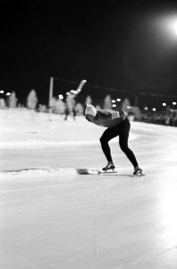 Europese Schaatskampioenschappen te Lathi, Finland, Matuschewitsch in aktie, Bestanddeelnr 920-0260
