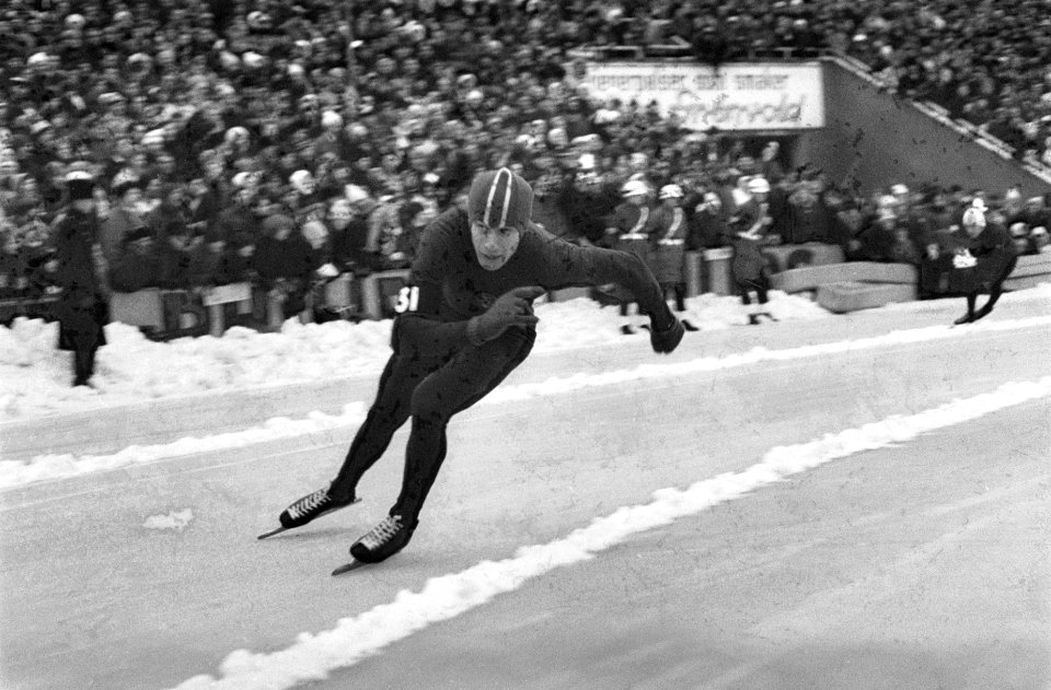 Europese Schaatskampioenschappen te Oslo, 500 meter Matusfutch tegen Maier, Bestanddeelnr 921-0279