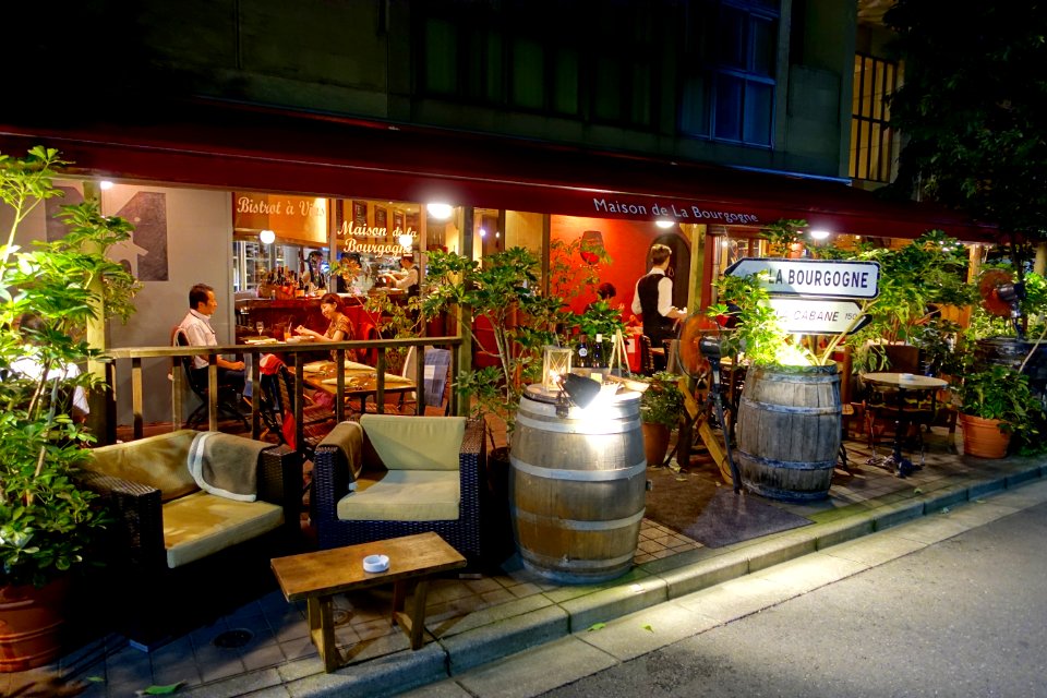 Evening view - Kagurazaka, Tokyo - DSC04533
