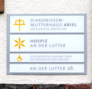 Evangelisches Krankenhaus Göttingen-Weende Tafel2
