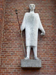 Ewijk (Beuningen, Gld) kerk gevelbeeld A