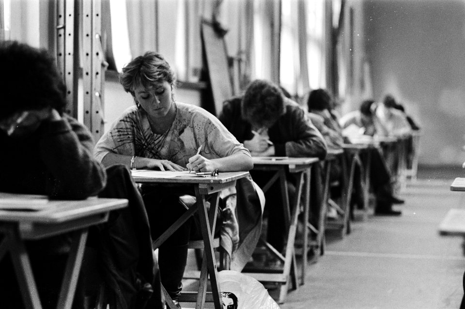 Examenkandidaten van de Berlagescholengemeenschap in Amsterdam, Bestanddeelnr 932-5796