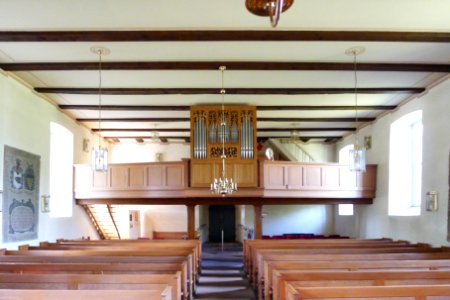 Evangelisch-lutherische Kirche zu Lauenförde Orgelempore