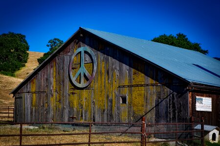 Farm weathered country