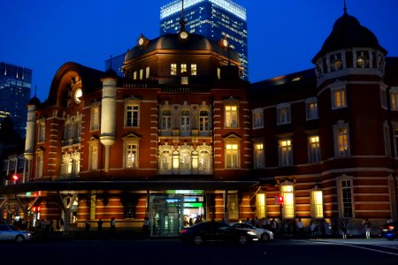 Evening - Tokyo Station Marunouchi Building - DSC09963 photo