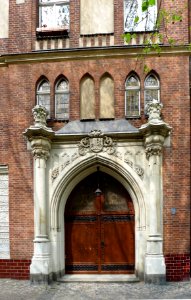 Evangelisch-methodistische Christus-Kirche (Berlin-Kreuzberg) Portal