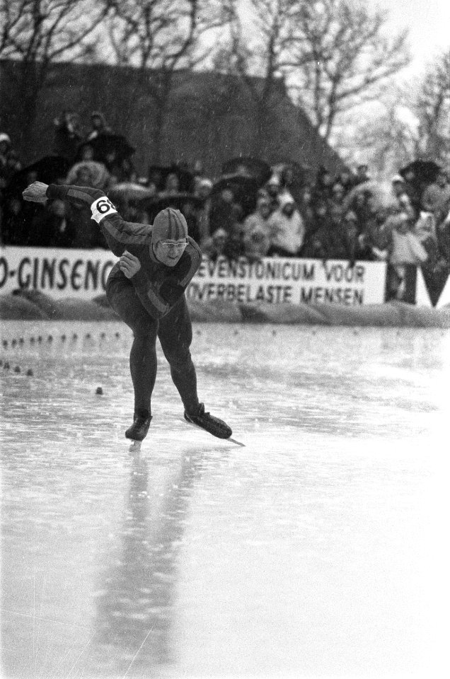 Europese kampioenschappen schaatsen in Heerenveen Harm Kuipers in actie, Bestanddeelnr 927-7144