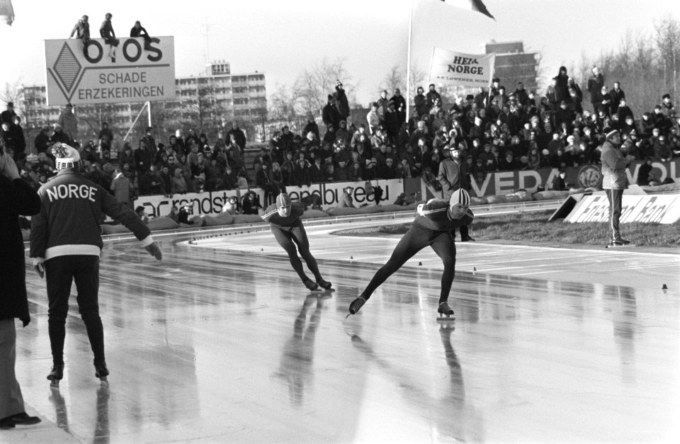 Europese kampioenschappen schaatsen in Heerenveen nr 12 tot en met 15 Stensen , Bestanddeelnr 927-7163