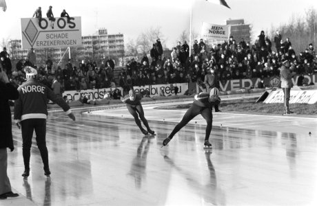 Europese kampioenschappen schaatsen in Heerenveen nr 12 tot en met 15 Stensen , Bestanddeelnr 927-7163