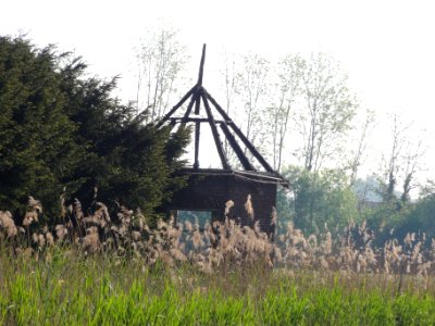 Ewijk (Beuningen) Rijksmonument 520289 Slot Doddendaal, prieel, door brandstichting vernield