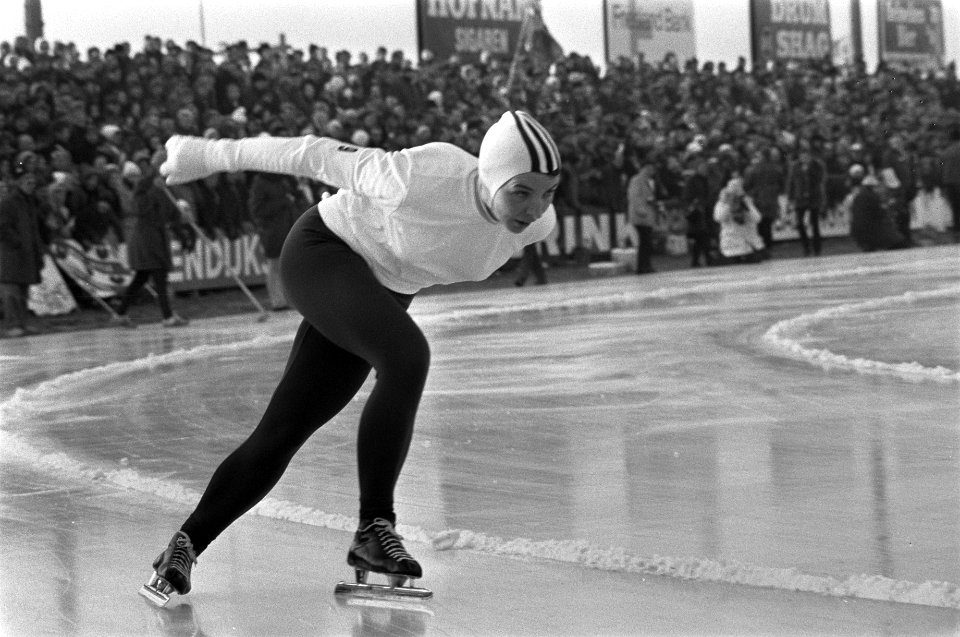 Europese kampioenschappen schaatsen voor dames Heerenveen Nummer 20 Ans Schut in, Bestanddeelnr 923-2096