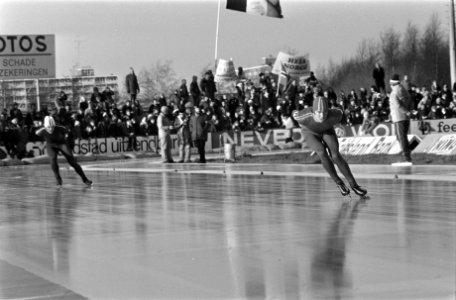 Europese kampioenschappen schaatsen in Heerenveen nr 10 Vriend en Storholt, nr, Bestanddeelnr 927-7165 photo