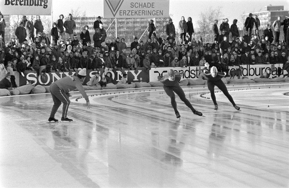 Europese kampioenschappen schaatsen in Heerenveen nr 28 29 Kleine en Stensen, , Bestanddeelnr 927-7162
